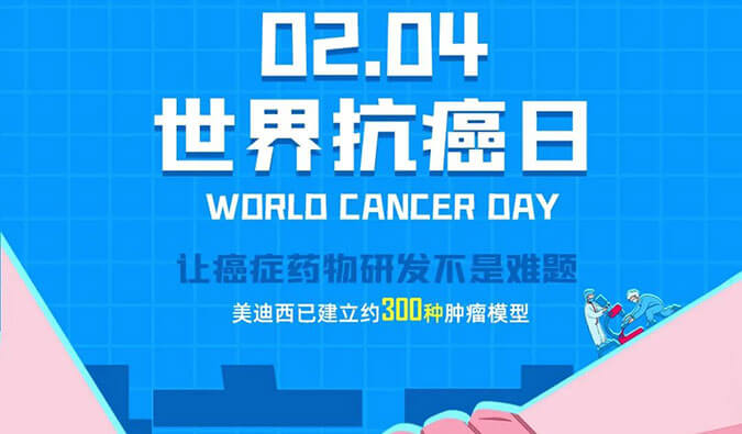 世界抗癌日：热门肿瘤模型在肿瘤药物研发中的特点